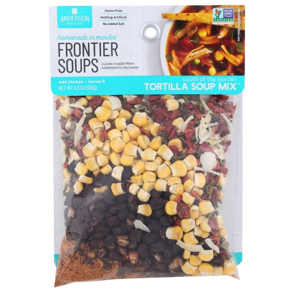 FRONTIER SOUP: Tortilla Soup Mix, 4.5 oz