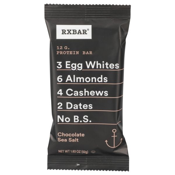 RXBAR: Chocolate Sea Salt Protein Bar, 1.8 oz