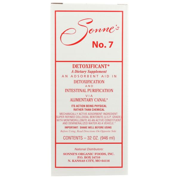 SONNES: No 7 Detoxificant, 32 oz