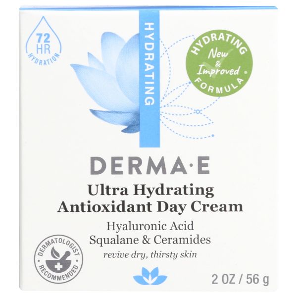 DERMA E: Ultra Hydrating Antioxidant Day Cream, 2 oz