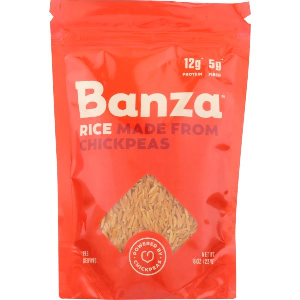 BANZA: Plain Rice, 8 oz