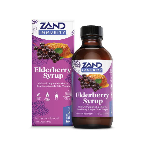 ZAND: Immunity Syrup Elderberry, 4 oz